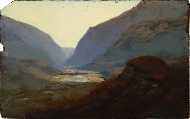 Куинджи Архип Иванович. Военно-Грузинская дорога (Горный пейзаж)